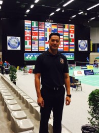 , Bernadino Upgraded to BEC Accredited Umpire, Badminton Wales