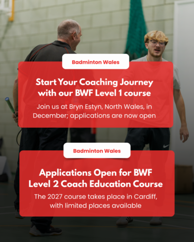 , Home 2, Badminton Wales